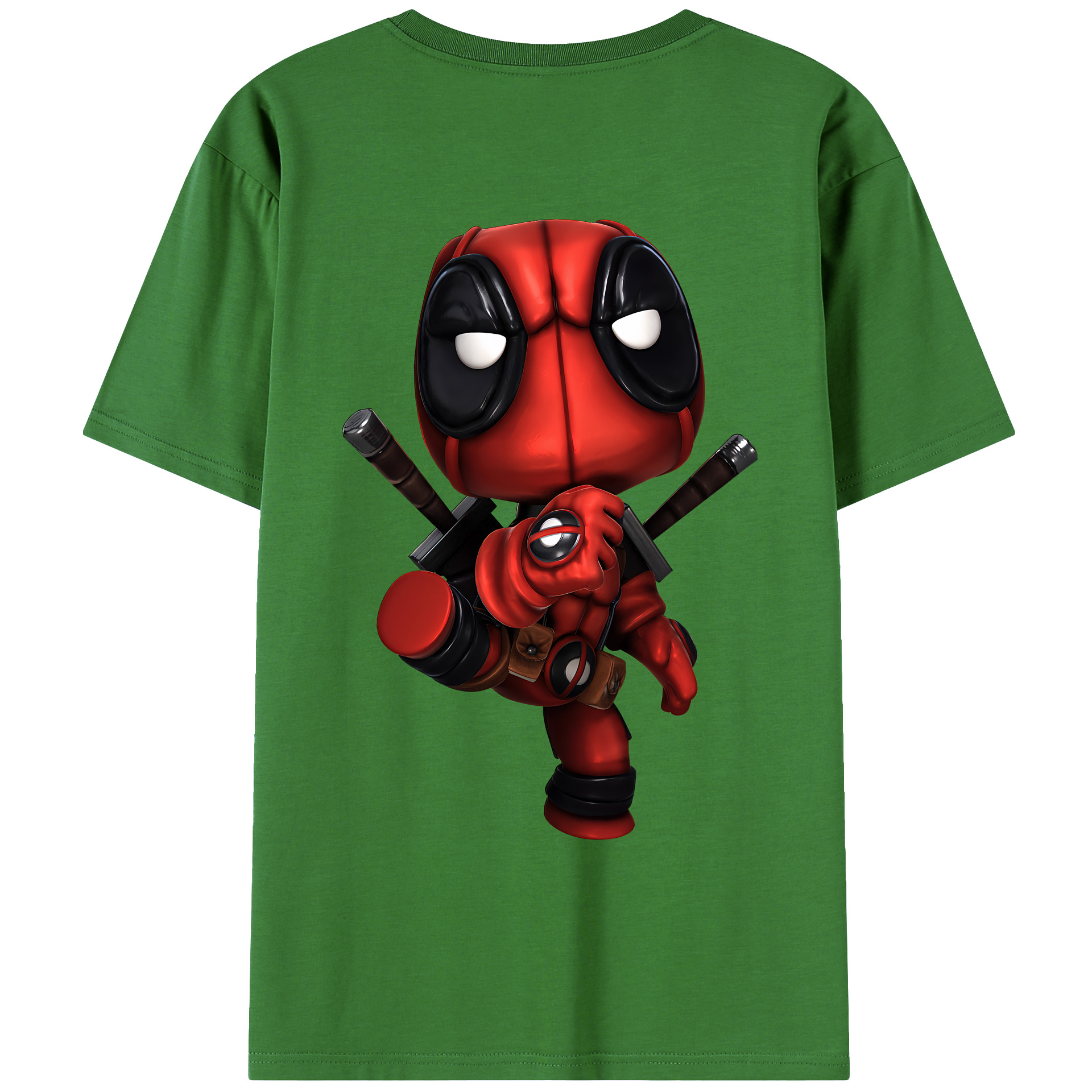 （画像用） Deadpool デッドプール レディース半袖Tシャツ(バックプリント)